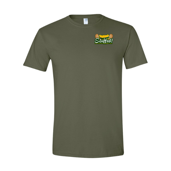 Military Green Stuffed T-Shirt