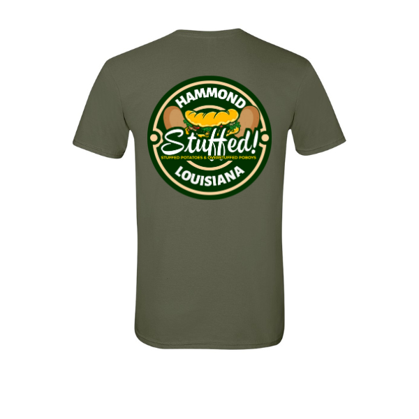 Military Green Stuffed T-Shirt